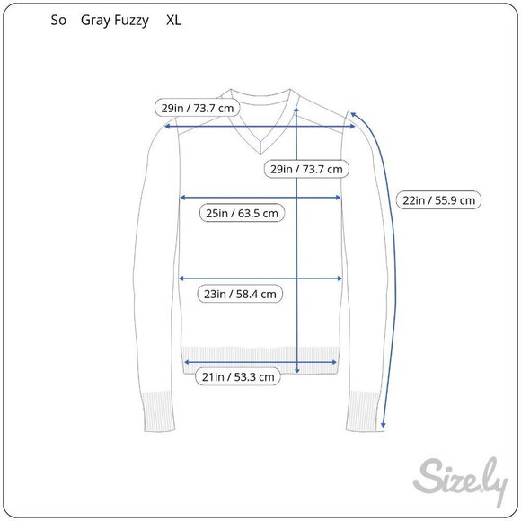 So Cozy Plush Textured Fuzzy Womens V Neck Long Sleeve Comfy Knit Sweater XL - Picture 8 of 8